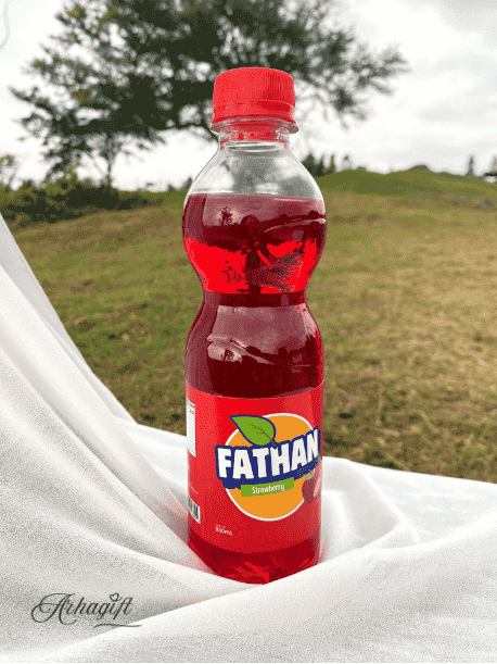 Fathan Strawberry Soft Drink